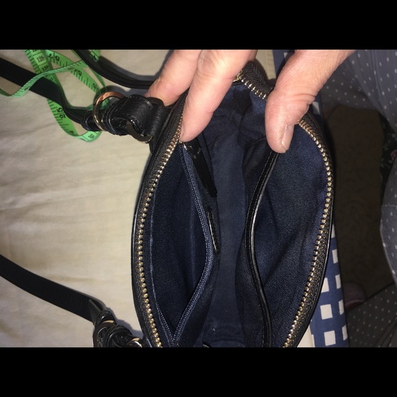 Cole Haan mini crossbod black peb leath never used - Picture 6 of 7